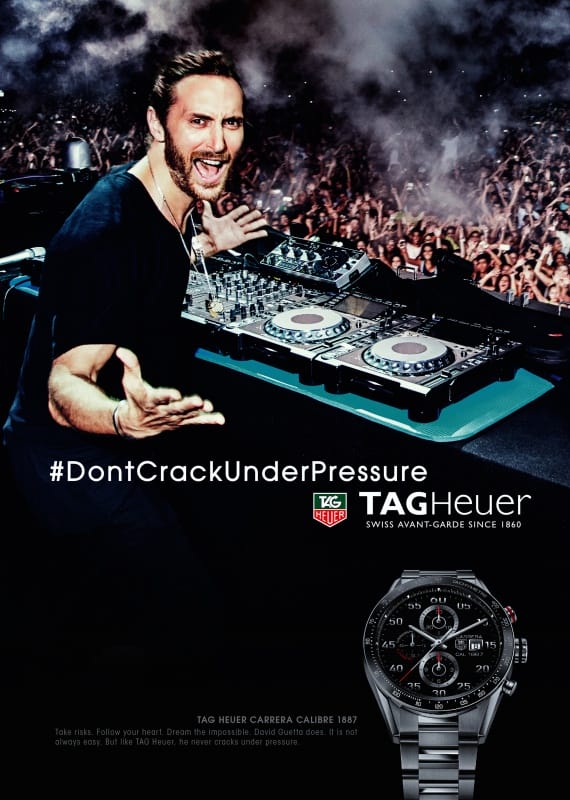 Tag heuer formula hot sale 1 david guetta