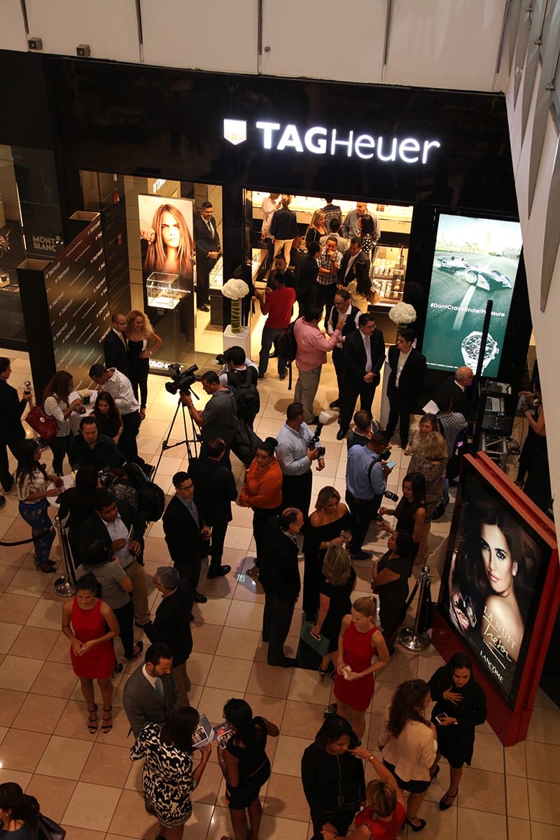 TAG Heuer opened its first store in Panama Passion Horlog re