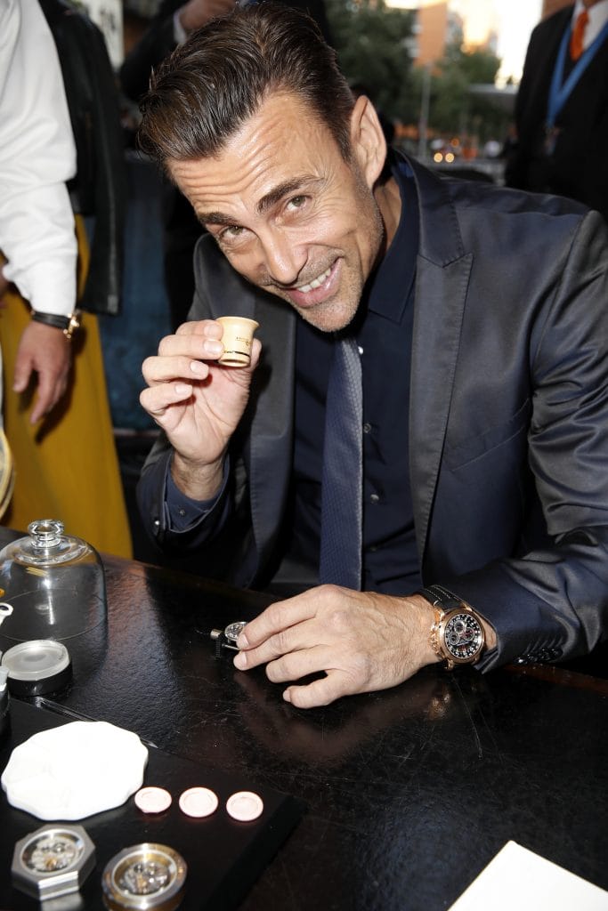 Première du film Atomic Blonde, avec Carl F. Bucherer, à Berlin