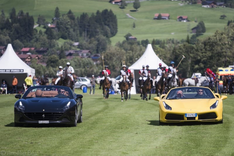 Hublot partenaire de Ferrari et du Polo à Gstaad
