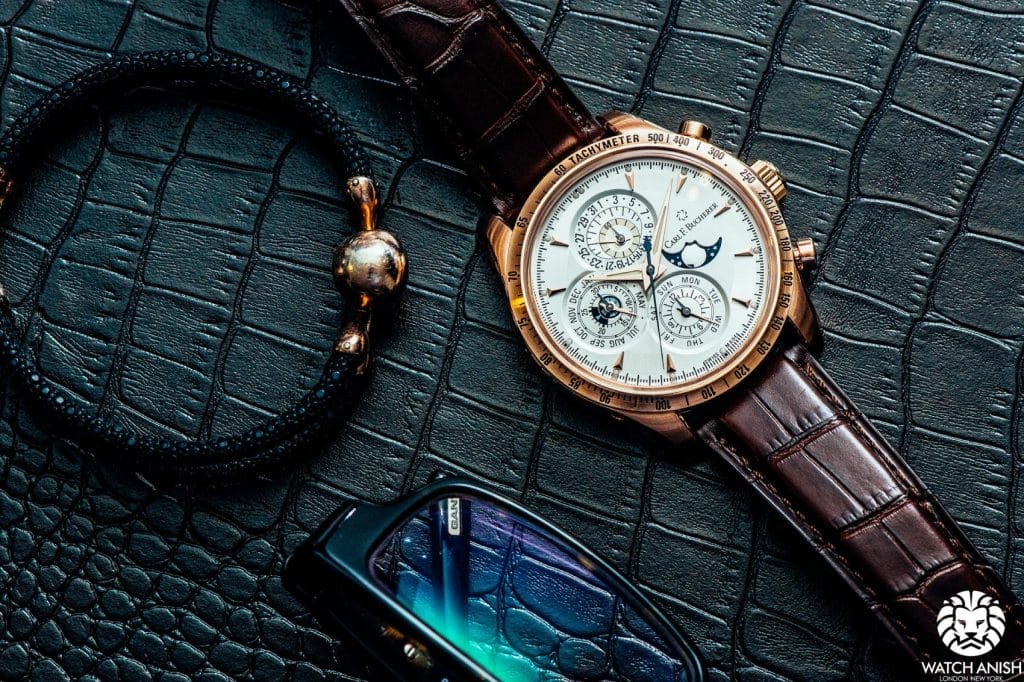 Carl F. Bucherer Manero Chronoperpetual édition limitée rose gold