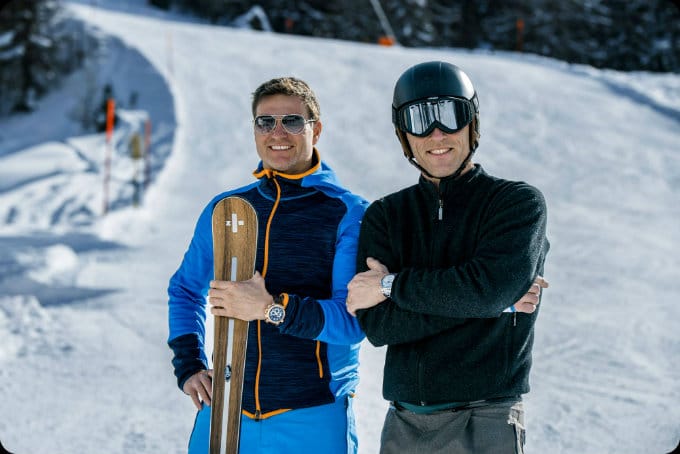 Carl F. Bucherer CEO Sascha Moeri & Zai CEO Benedikt Germanier