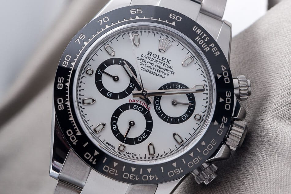 Rolex Daytona cadran blanc - ©Chrono24