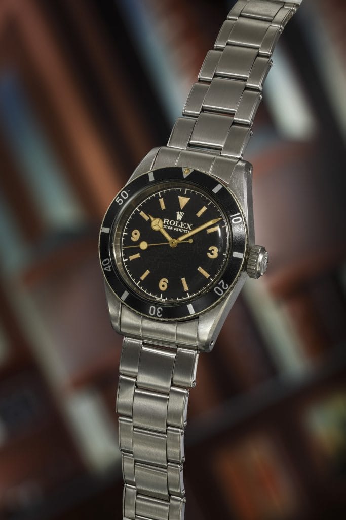 Rolex, Reference 6200 Submariner Big Crown