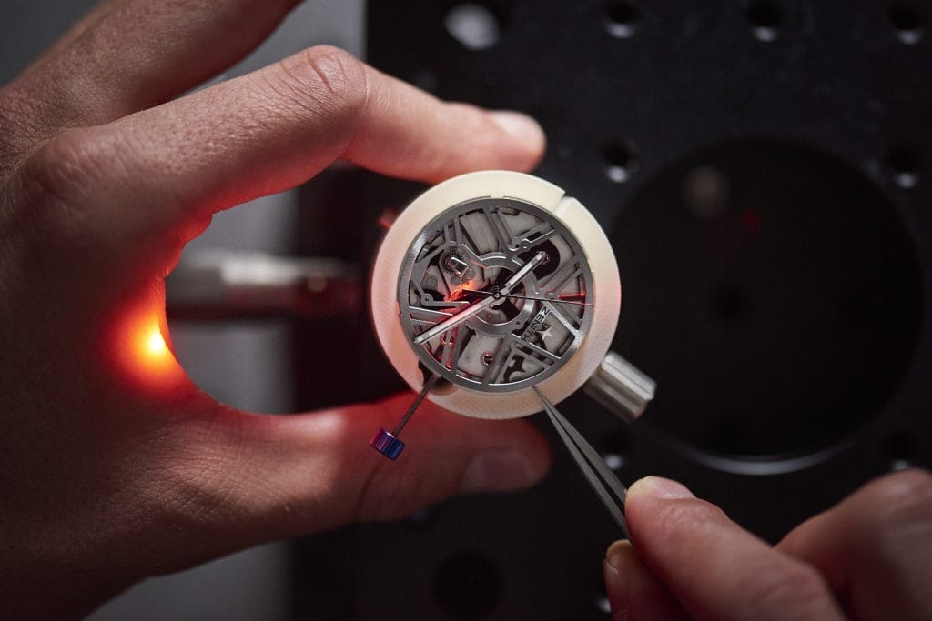 Mouvement de la Zenith Defy Lab - Détails