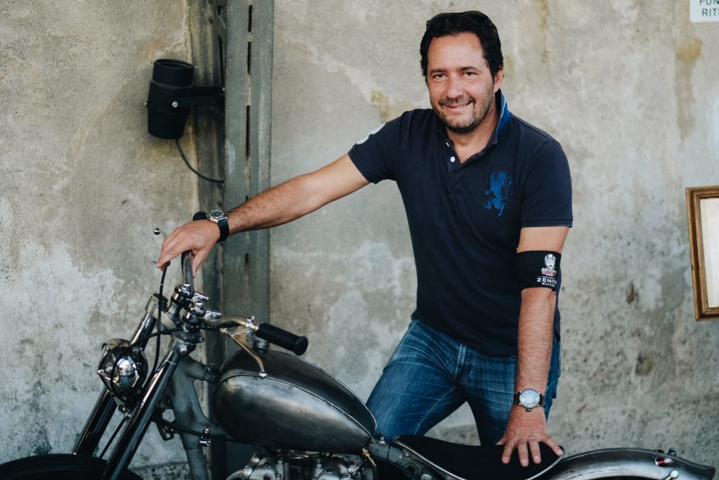 Julien Tornare, CEO de Zenith au Distinguished Gentleman's Ride