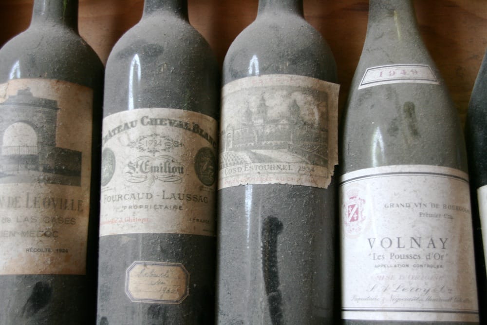 Collection de vins