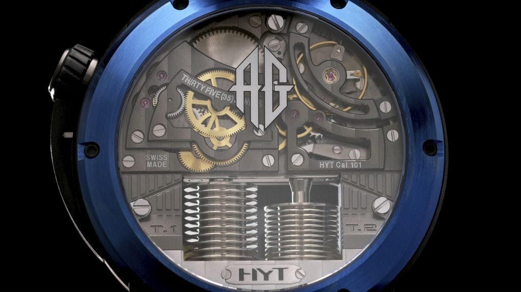 HYT Antoine Griezmann - Vue sur le mouvement