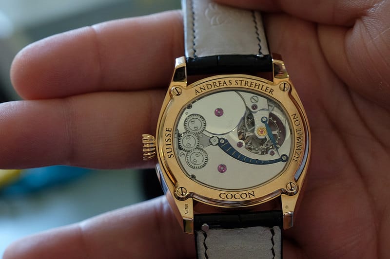 La Papillon d’Or - Détails du mouvement