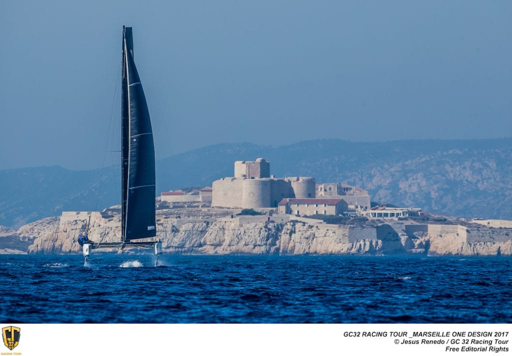 Régate autour des îles du Frioul © Jesús Renedo / GC32 Racing Tour