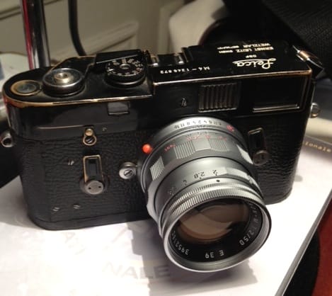 Passionné de photo, Stephan Ciejka collectionne les Leica