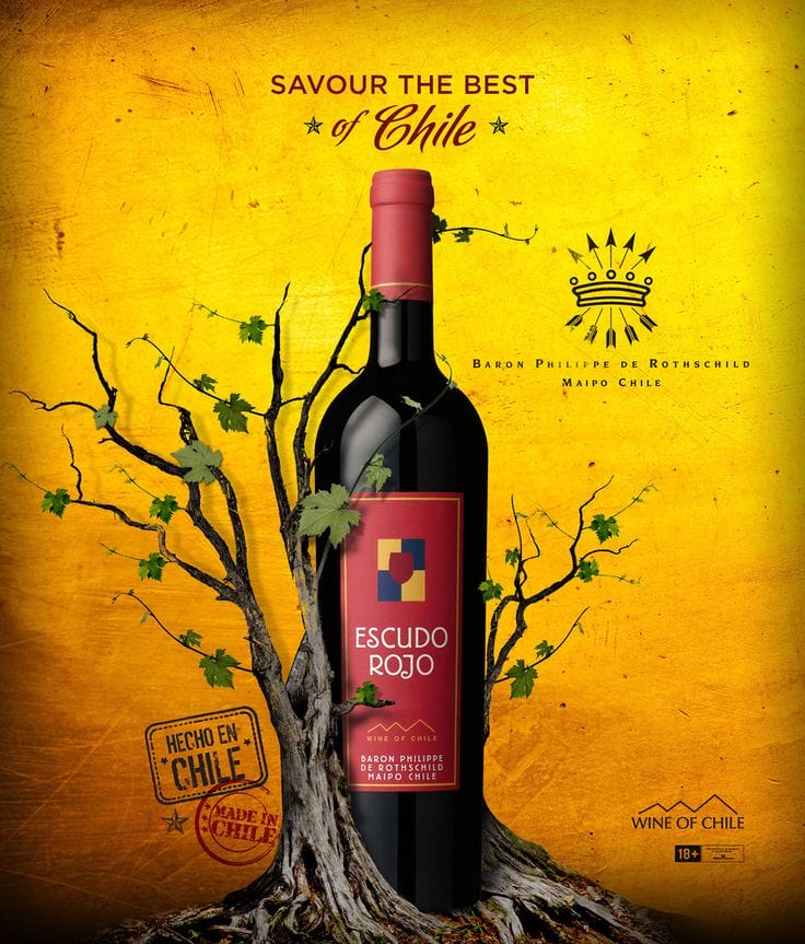 Vino Escudo Rojo
