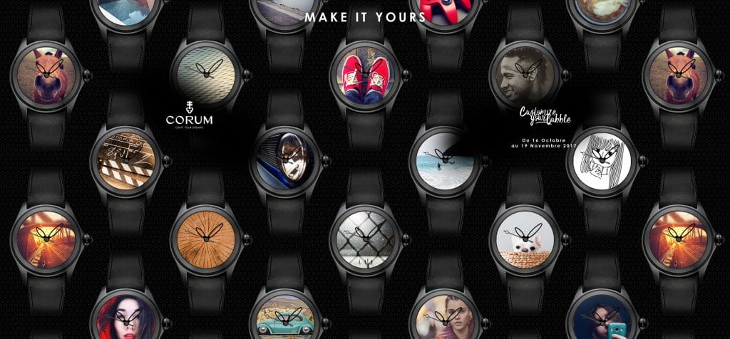 Trouvez cette image "Corum Bubble" et cliquez dessus !