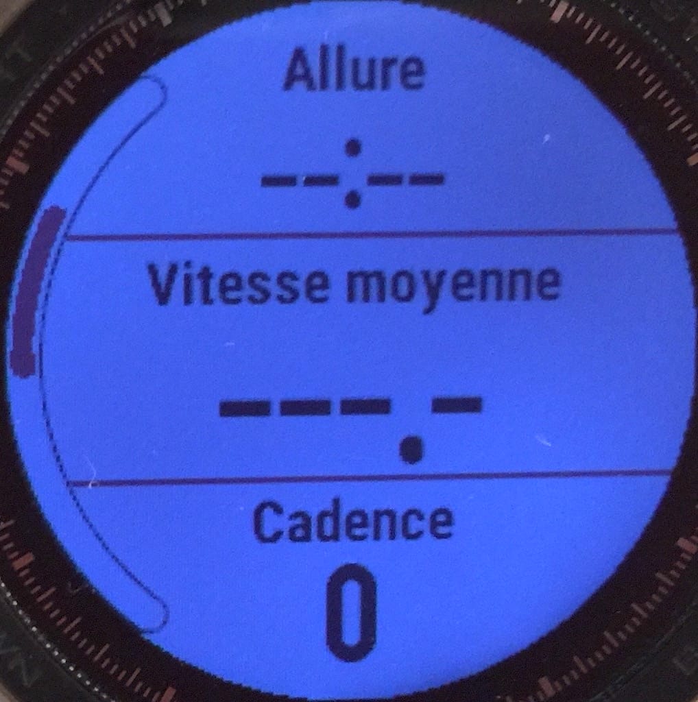 Un deuxième écran de suivi de course