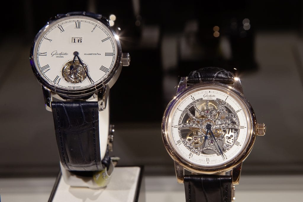 La Haute Horlogerie selon Glashütte Original, chez Bellini Aix-en-Provence