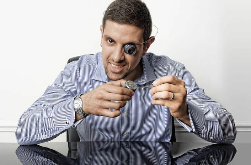 Samir Khemici, fondateur d'Objectif Horlogerie
