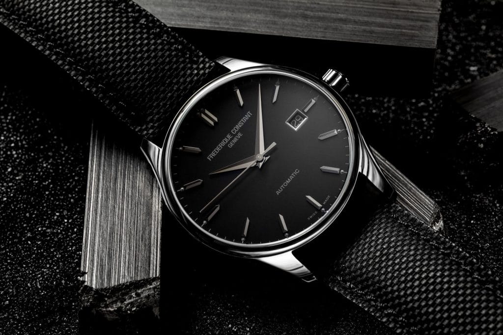 Frederique Constant Classic Index Automatique Black Line, spécial France