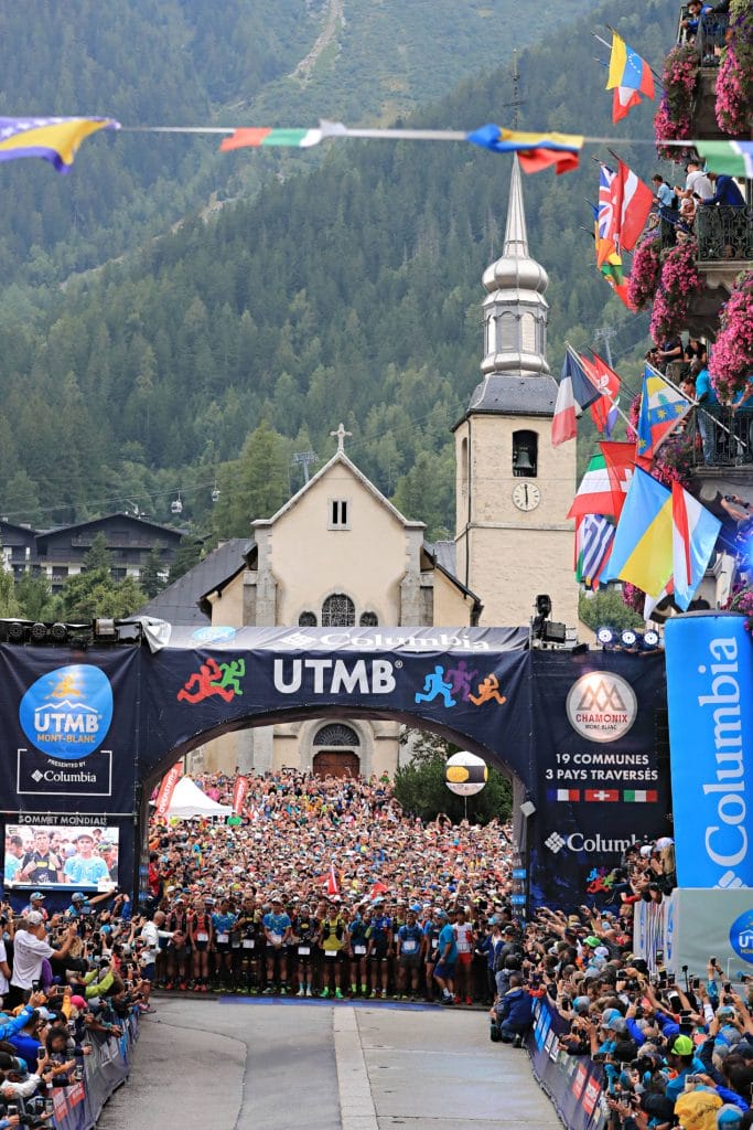 Le départ de l'UTMB ! 