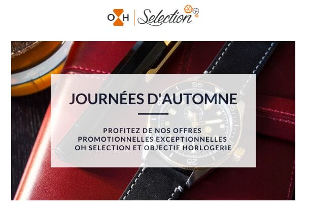 Les Journées d'Automne d'Objectif Horlogerie