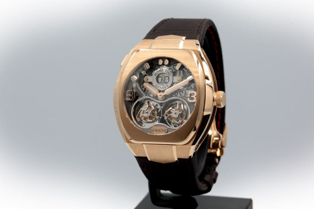 Le Rhöne Double Tourbillon JMT, pièce majeure des créations 2019