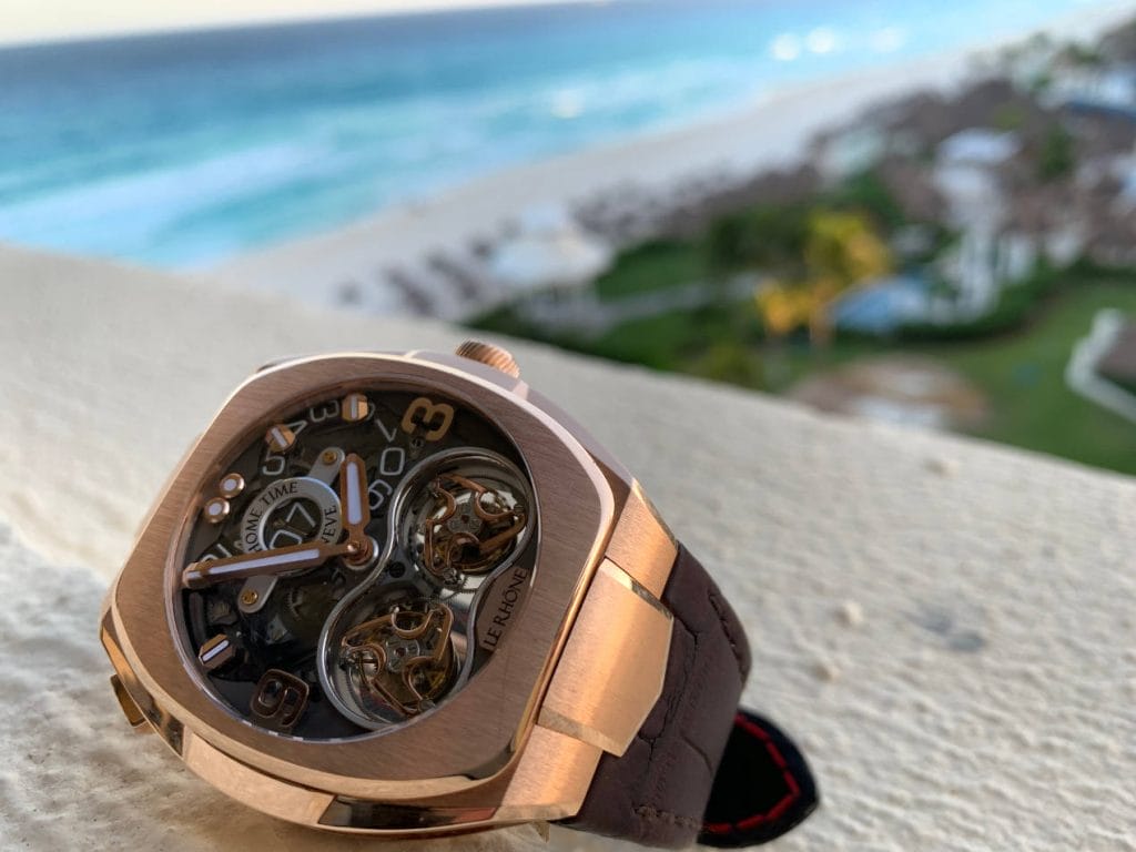 Un cadran ajouré permettant d'admirer les détails du mouvement