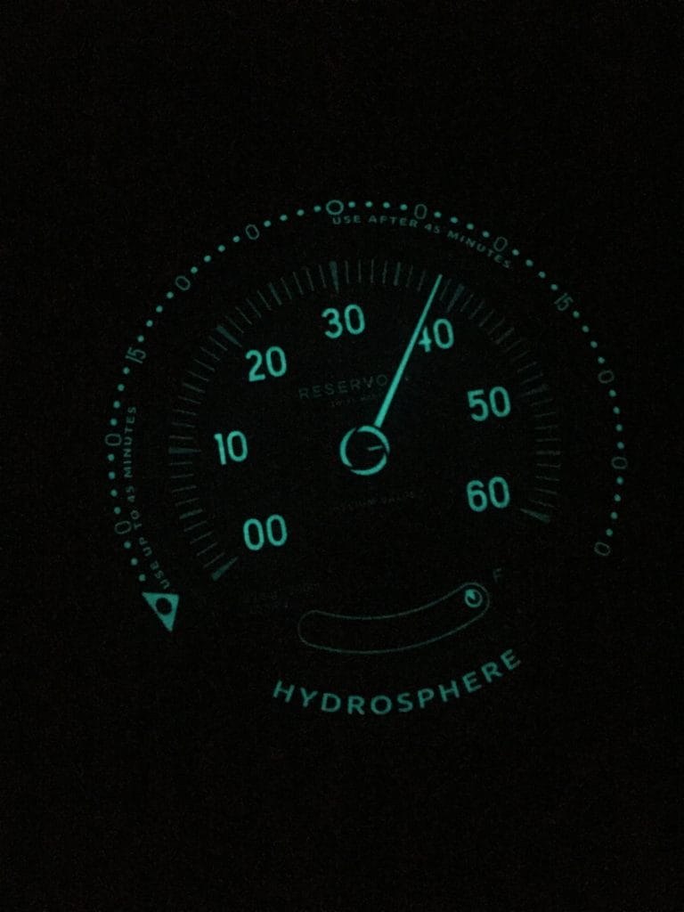 De nuit, l'Hydrosphère est spectaculaire !