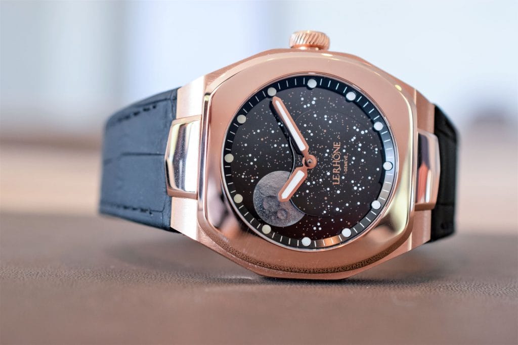 Le Rhöne Möon rose gold - Crédit photo Watchlounge