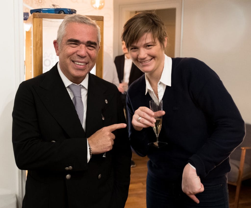 Laurent Picciotto et Sandie, passionnée d'horlogerie