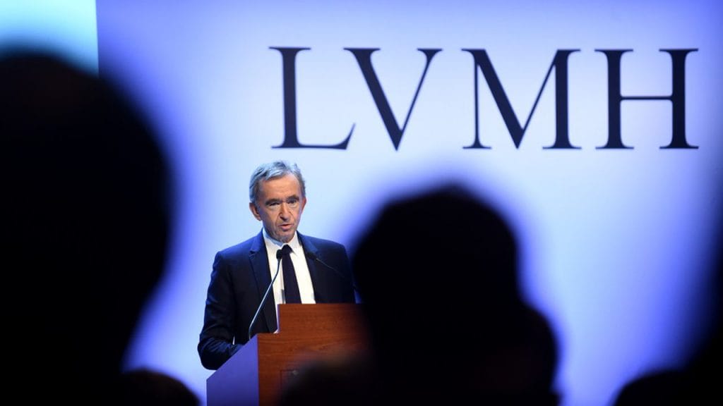 LVMH, géant du luxe dirigé par Bernard Arnault