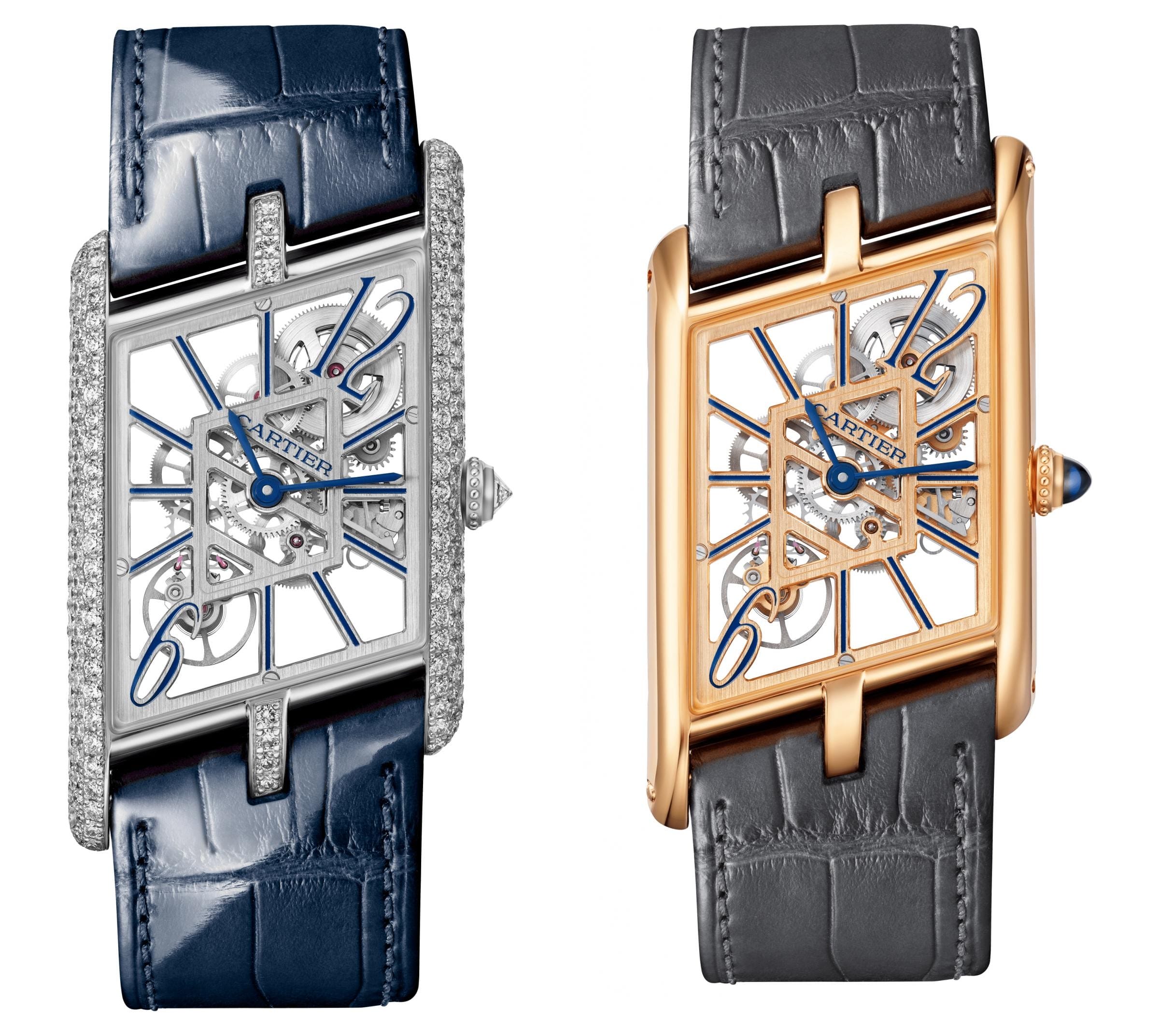 cartier tank asymetrique squelette passion horlogere Passion Horlogere