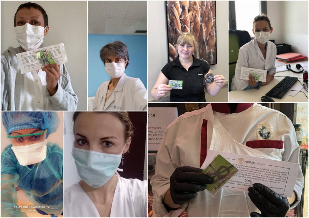 En 2020 nous témoignions notre soutien aux personnels en première ligne contre la COVID 19