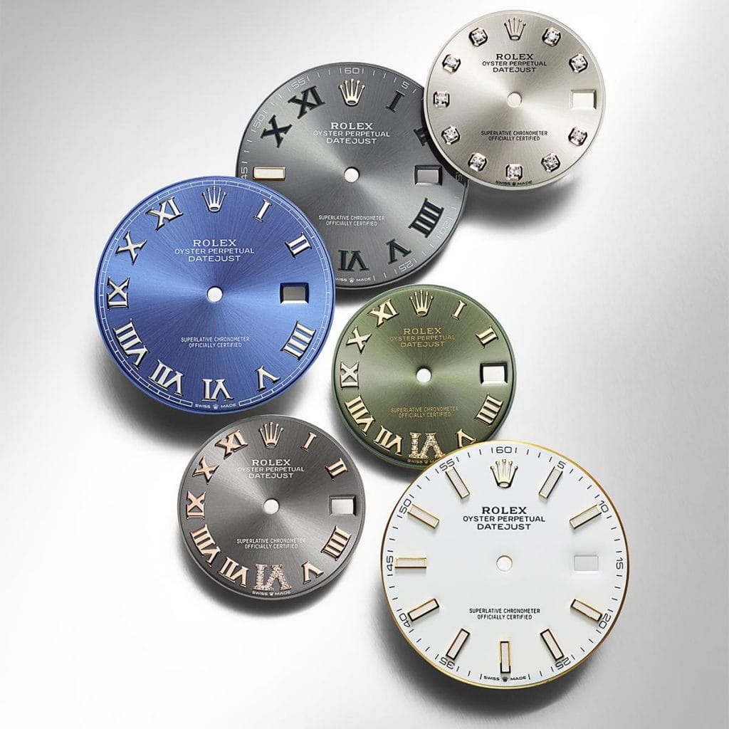 Le cadran, ou le visage d'une montre