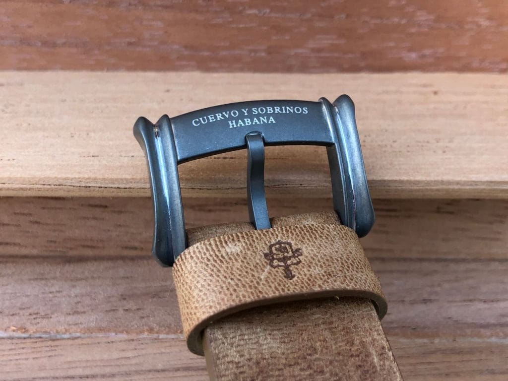 La boucle ardillon en acier de la Domingo Rosillo