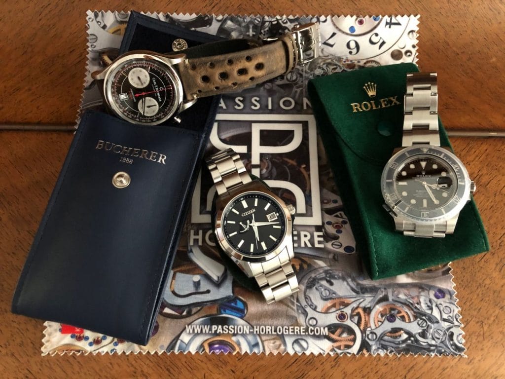 Les pochettes SAV bien connues des collectionneurs de montres