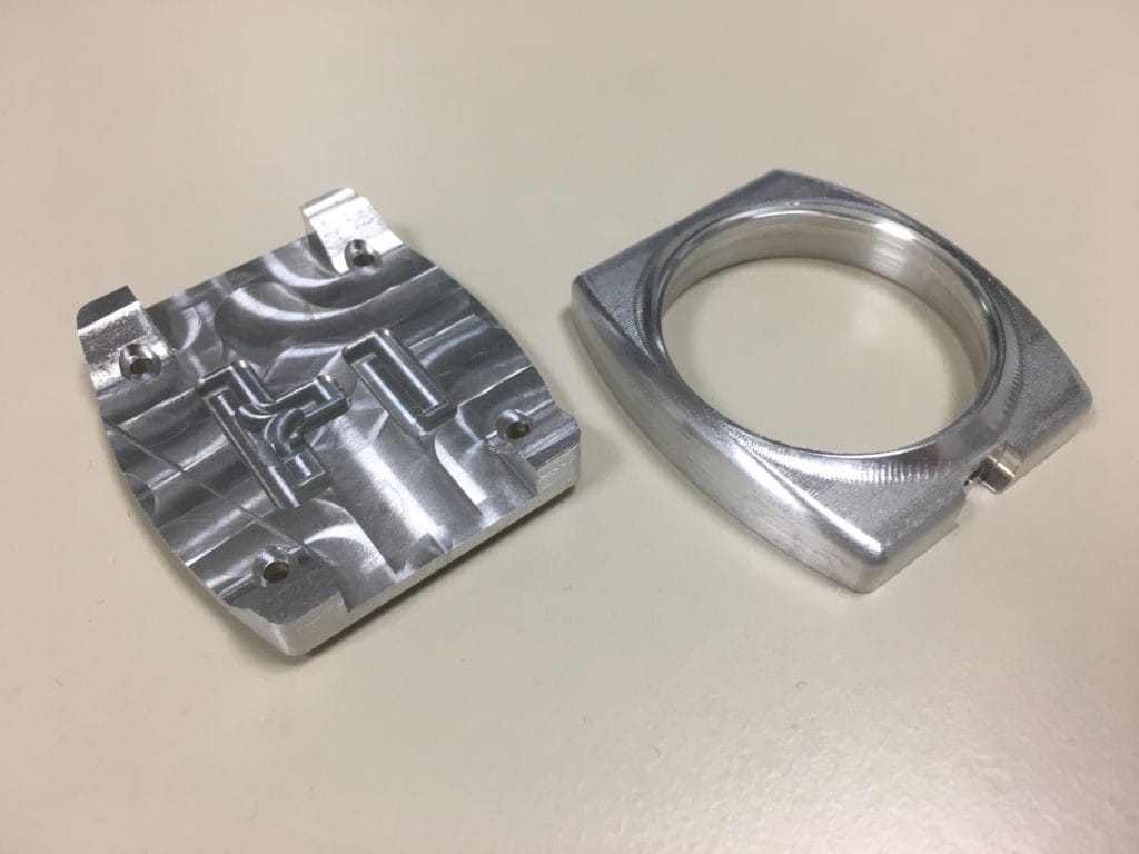 Le boîtier d'Hélios en aluminium