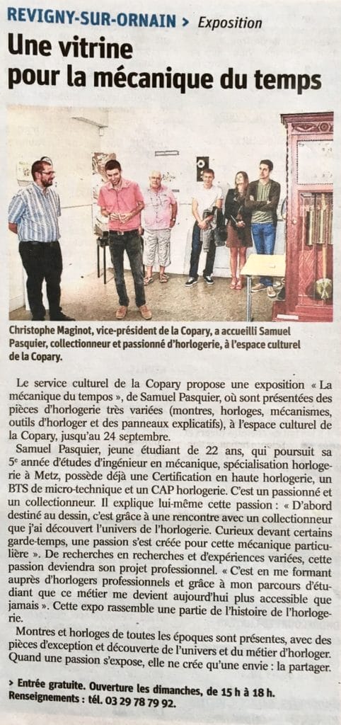 La presse locale entérine le succès de cette initiative