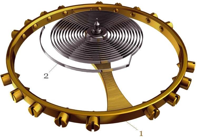 PIECE HORLOGERIE MONTRE Balancier Complet Pour Cal. Ebosa 131 EUR 12,00