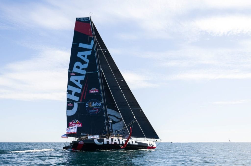 Charal, le bateau de Jérémie Beyou - Photo Edouard Bierry