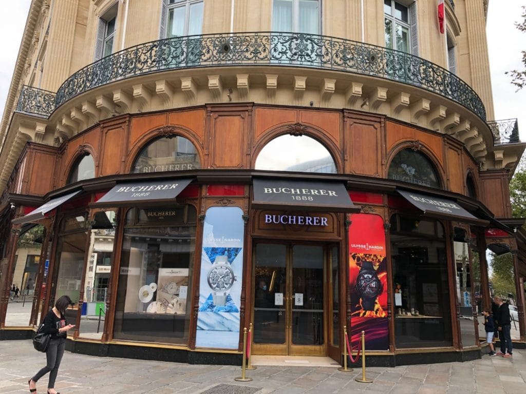 Bucherer Paris, Temple français de l'horlogerie