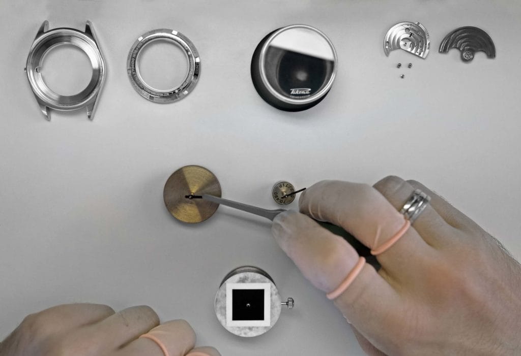 L'assemblage a demandé une attention toute particulière