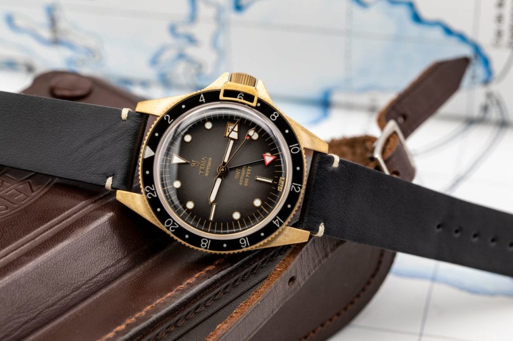 Yema Superman Bronze GMT Black