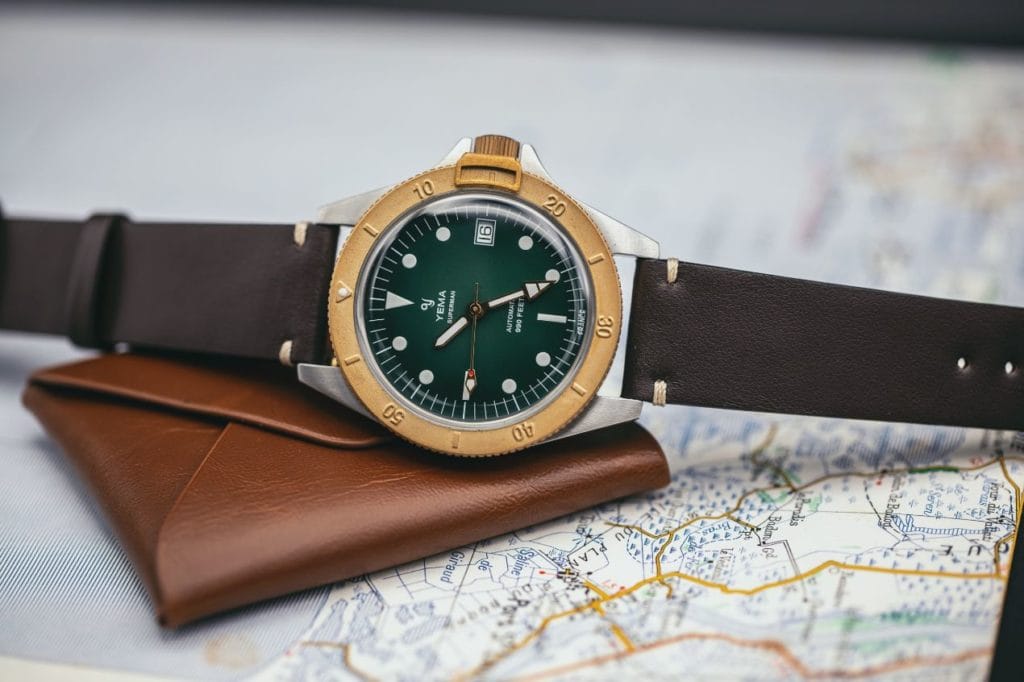 Yema Superman Steel Bronze Green