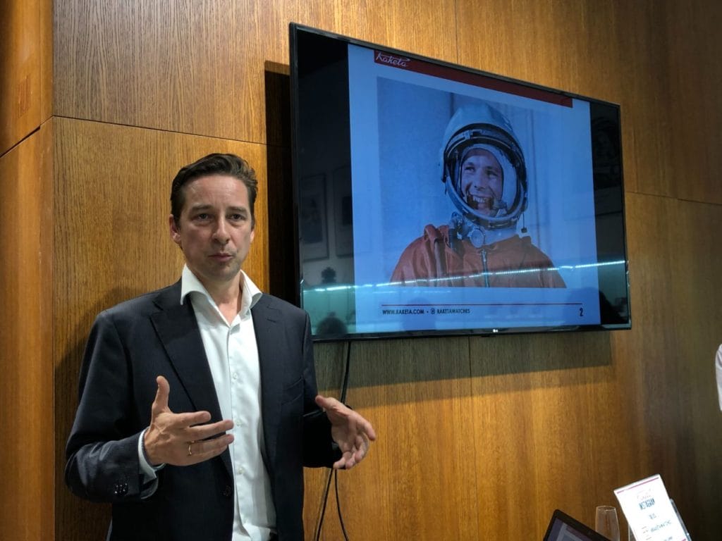 David Henderson-Stewart, CEO Raketa