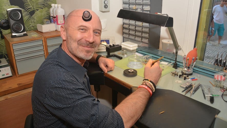 Olivier Jonquet, Hic et Nunc à Tarascon - Photo Midi Libre