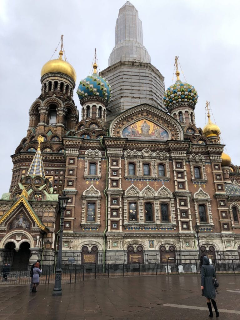 La Cathédrale Saint-Sauveur-sur-le-sang-versé de Saint-Pétersbourg