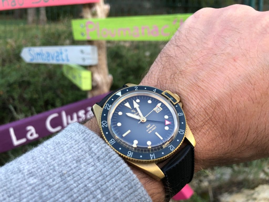 Une montre à forte présence au poignet en 41 mm