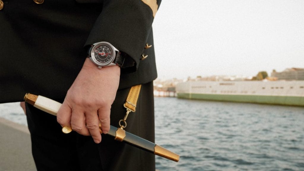 Valery Dyakonov confie avoir retrouvé son sous-marin grâce à cette montre.