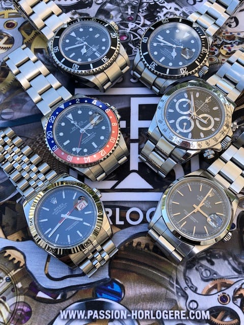 Photo d'illustration - Authentiques montres Rolex de qualité - Source Passion Horlogère