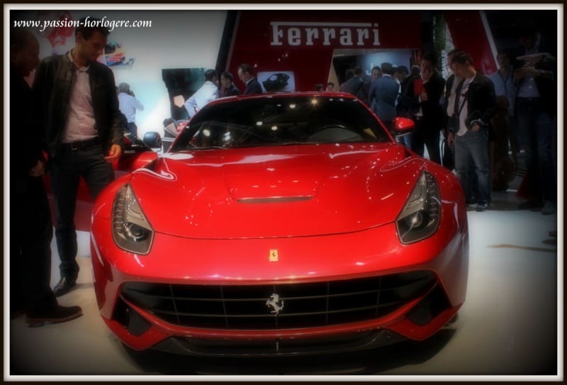 Hublot et Ferrari au Mondial de l Auto Paris Passion Horlog re