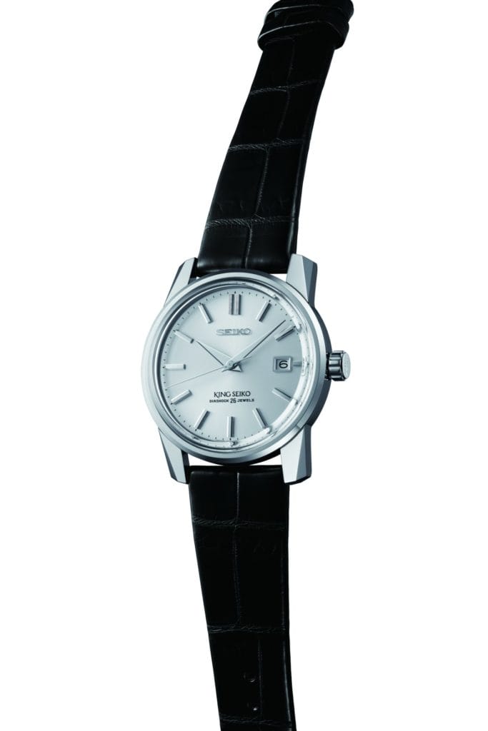 La King Seiko KSK de 1965 présentait un profil angulaire distinctif.